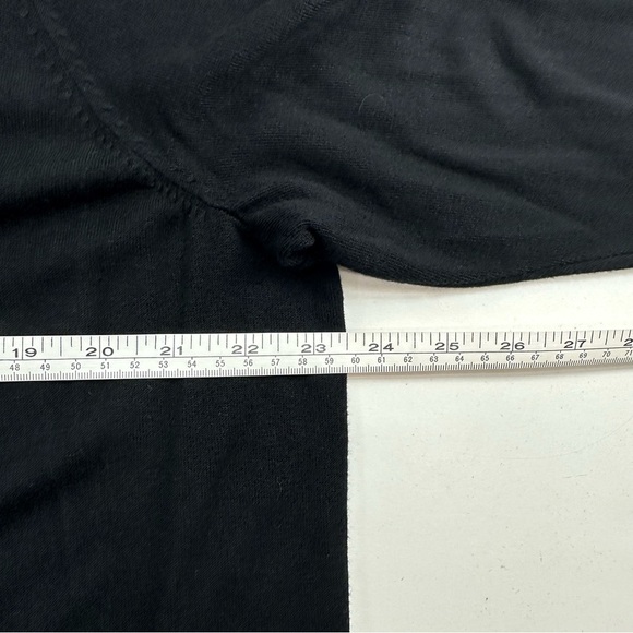 Sejour Black Button-Up Cardigan Women’s plus 2X - Picture 6 of 8